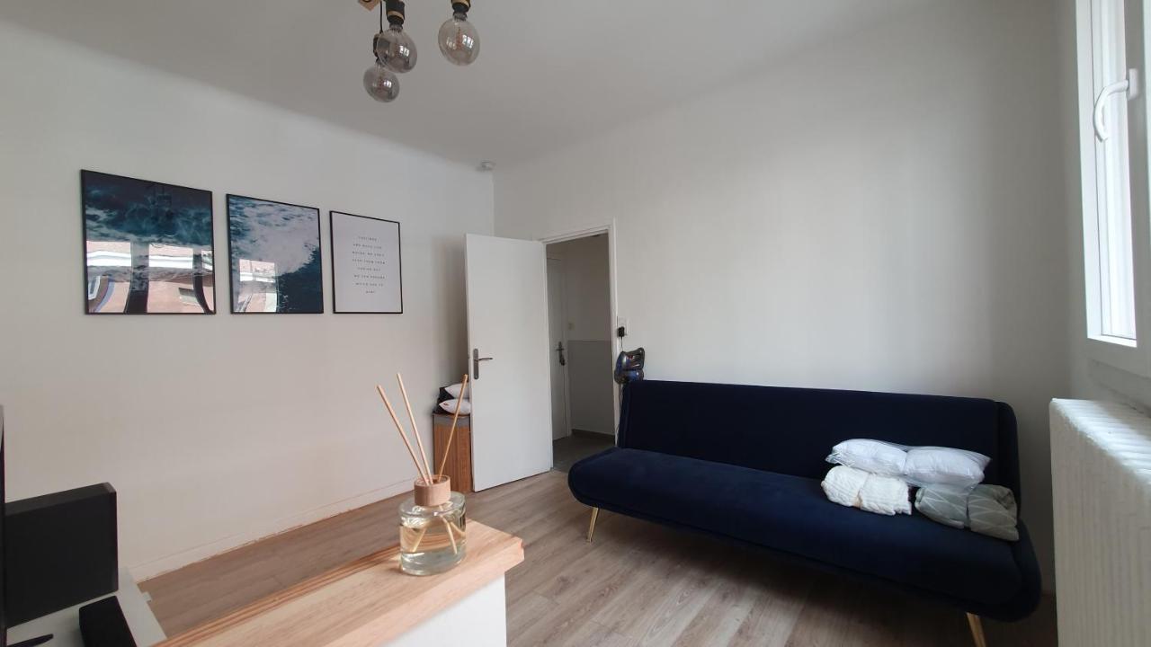 Joli T2- Centre Ville - Parking Gratuit - Wifi Dunkirk Exterior foto