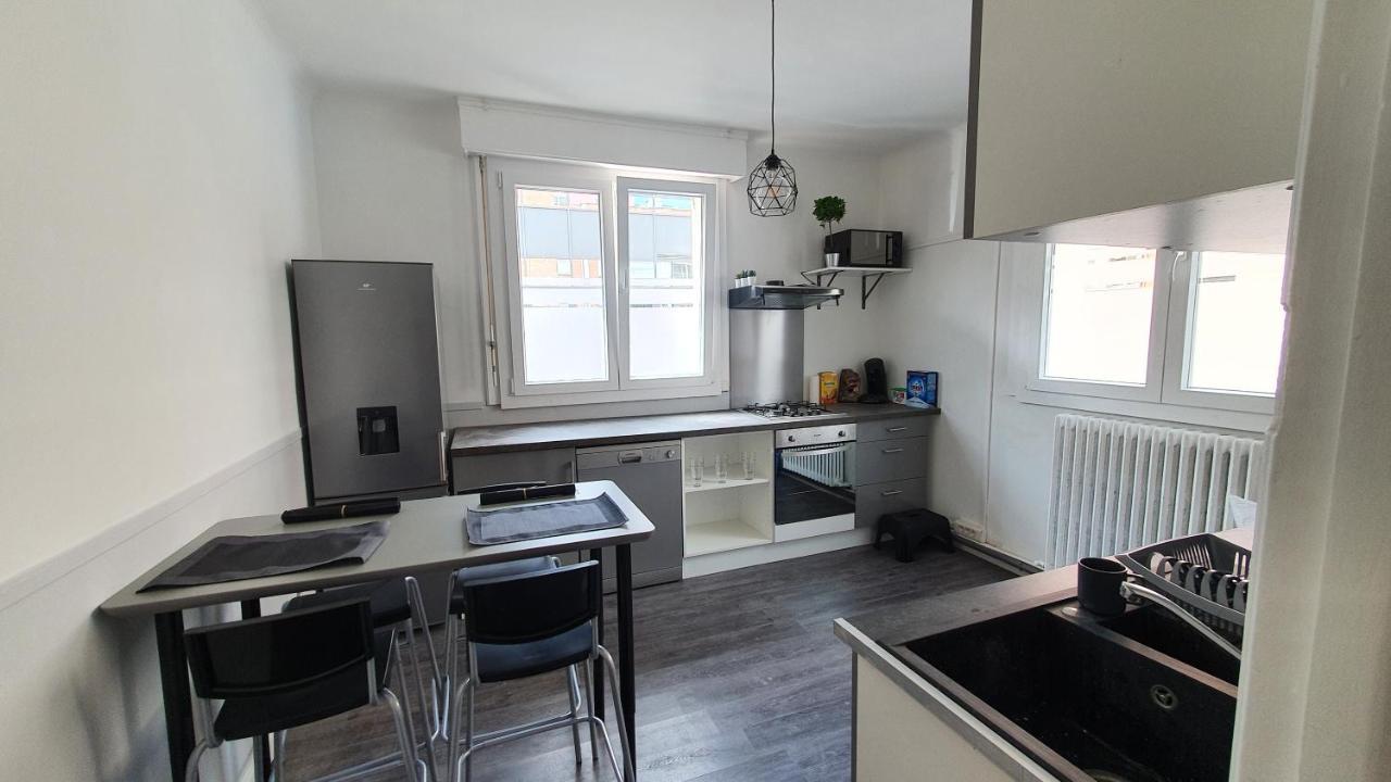 Joli T2- Centre Ville - Parking Gratuit - Wifi Dunkirk Exterior foto